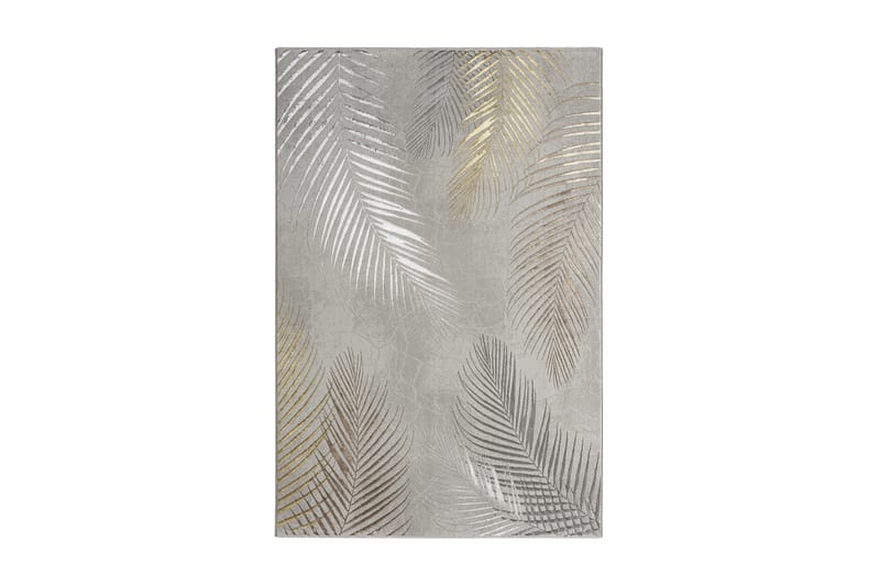 Creation Leaf Wiltontæppe 160x230 cm - Sølv - Wiltontæpper - Mønstrede tæpper