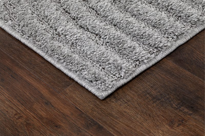 Doriane Zen Wilton-tæppe 120x170 cm - Grå - Tekstiler - Tæpper - Moderne tæppe - Mønstrede tæpper