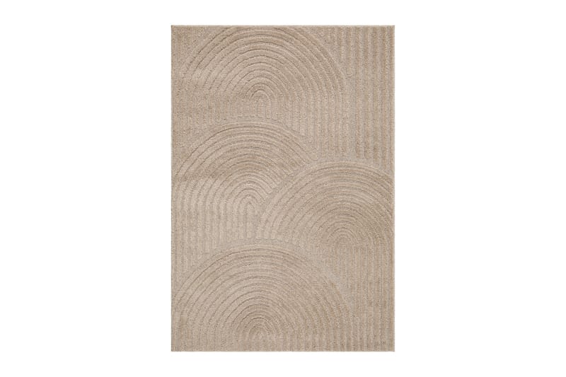 Doriane Zen Wilton-tæppe 120x170 cm - Linnedbeige - Tekstiler - Tæpper - Moderne tæppe - Mønstrede tæpper