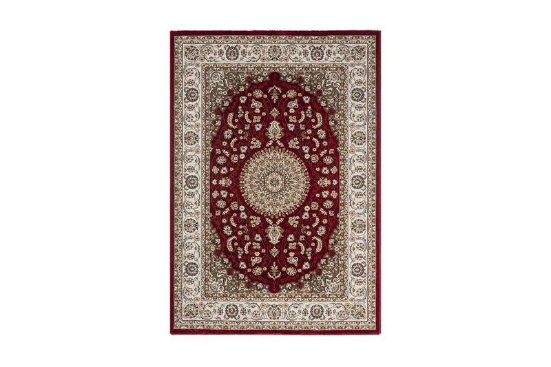 Dubai Medallion Wiltontæppe 120x170 cm, Rød