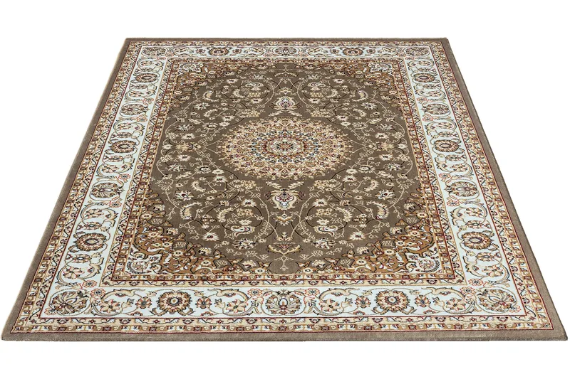 Dubai Medallion Wiltontæppe 80x300 cm, Champange
