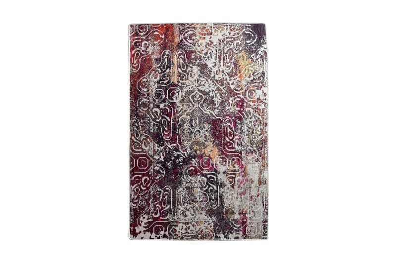 Fabrony Tæppe 140x190 cm, Flerfarvet/Velour