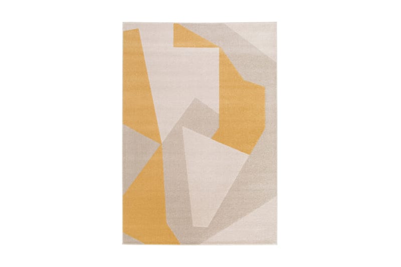 Florence Abstrakt Wiltontæppe Rektangulær 200x290 cm - Natur/Gul - Wiltontæpper - Mønstrede tæpper