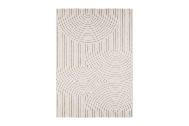 Genova Wiltontæppe 160x230 cm - Hvid - Wiltontæpper - Mønstrede tæpper - Store tæpper