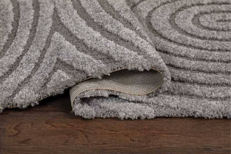 Genova Zen Wiltontæppe 240x340 cm - Grå - Tekstiler - Tæpper - Moderne tæppe - Mønstrede tæpper