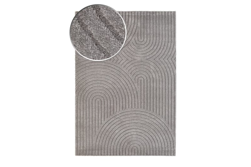 Genova Zen Wiltontæppe 240x340 cm - Grå - Tekstiler - Tæpper - Moderne tæppe - Mønstrede tæpper
