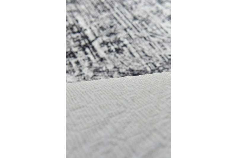 Hannabel Tæppe 100x200 cm - Sort/Velour - Wiltontæpper - Mønstrede tæpper