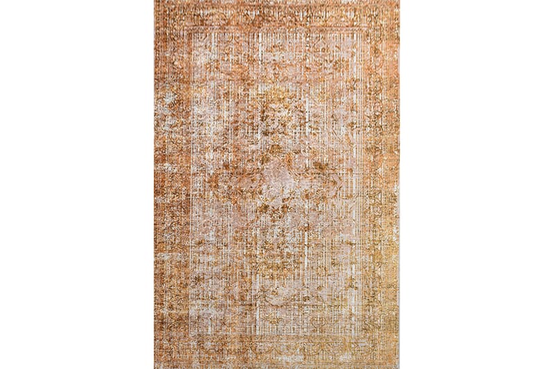 Hannabel Tæppe 120x180 cm - Sennep/Velour - Wiltontæpper - Mønstrede tæpper
