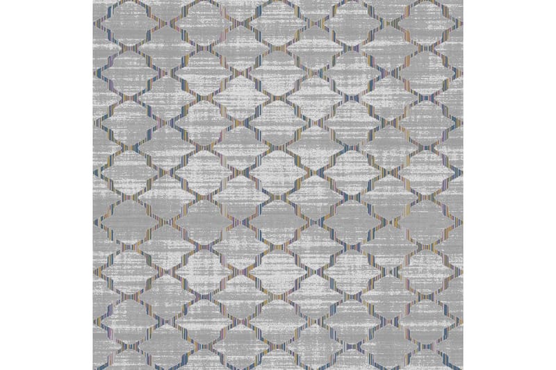 Homefesto 7 Tæppe 100x150 cm - Multifarvet - Tekstiler - Tæpper - Moderne tæppe - Mønstrede tæpper