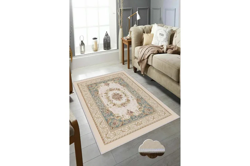 Homefesto Tæppe 100x150 cm, Multifarvet