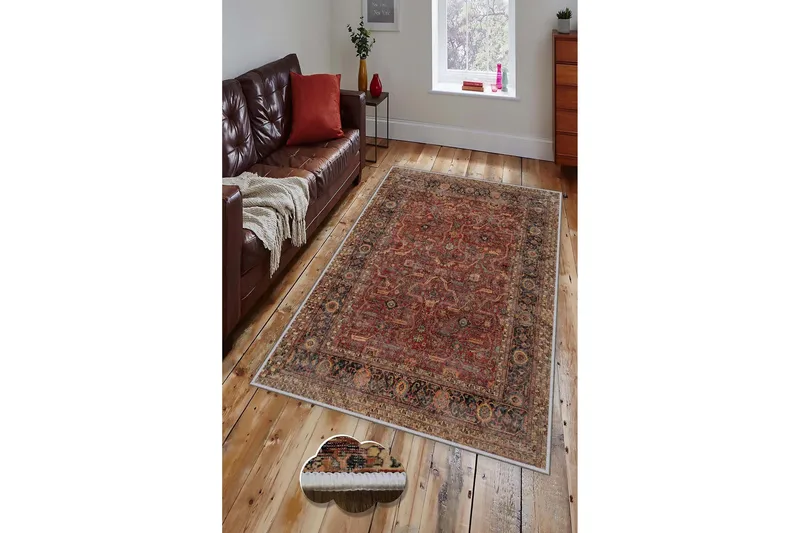 Homefesto Tæppe 100x150 cm, Multifarvet