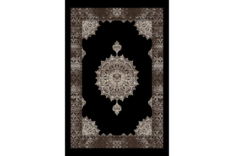 Homefesto Tæppe 100x150 cm, Multifarvet