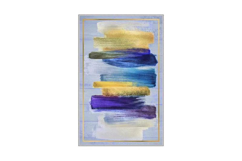 Homefesto Tæppe 100x200 cm, Multifarvet