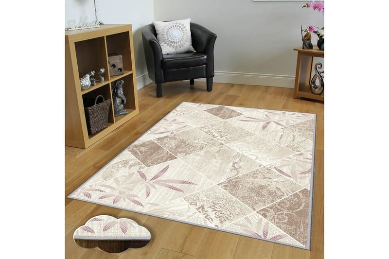 Homefesto Tæppe 100x200 cm, Multifarvet