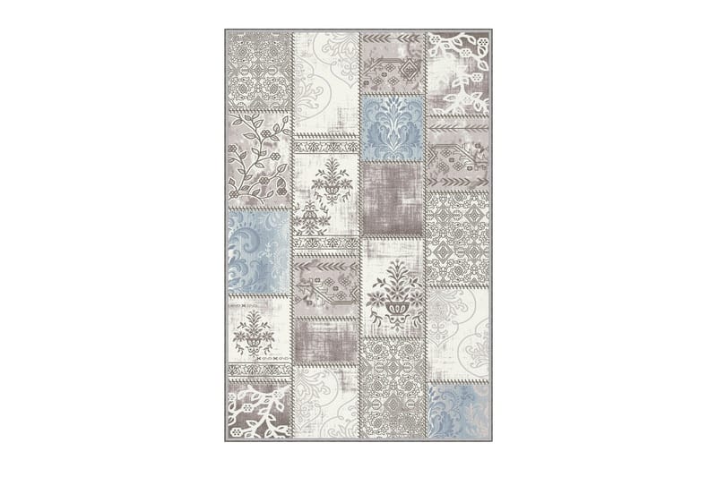 Homefesto Tæppe 100x300 cm - Multifarvet - Tekstiler - Tæpper - Moderne tæppe - Mønstrede tæpper