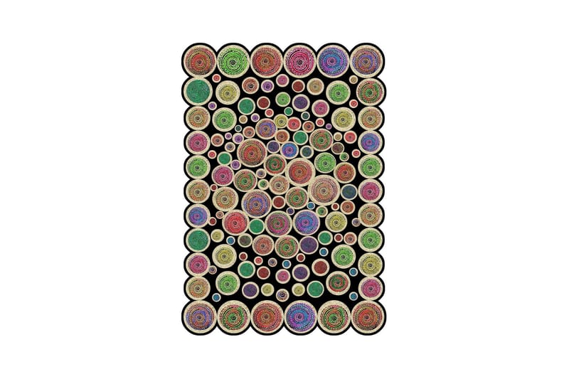 Homefesto Tæppe 100x300 cm, Multifarvet