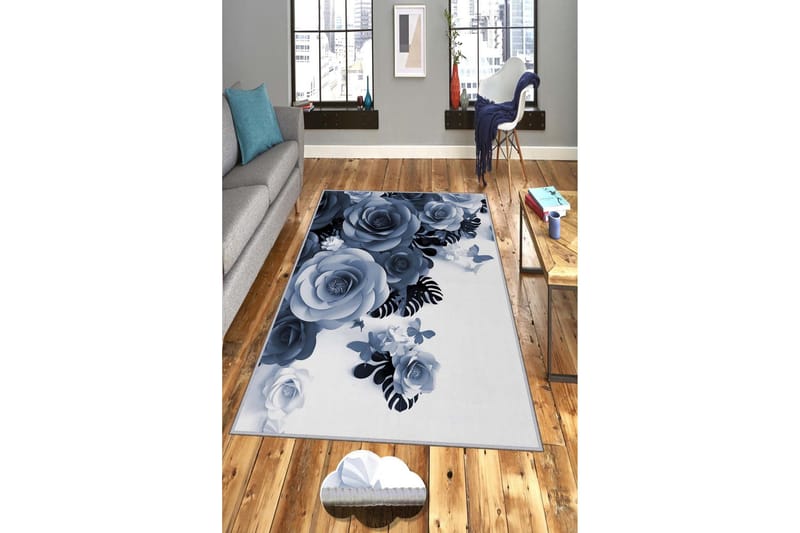 Homefesto Tæppe 100x300 cm, Multifarvet