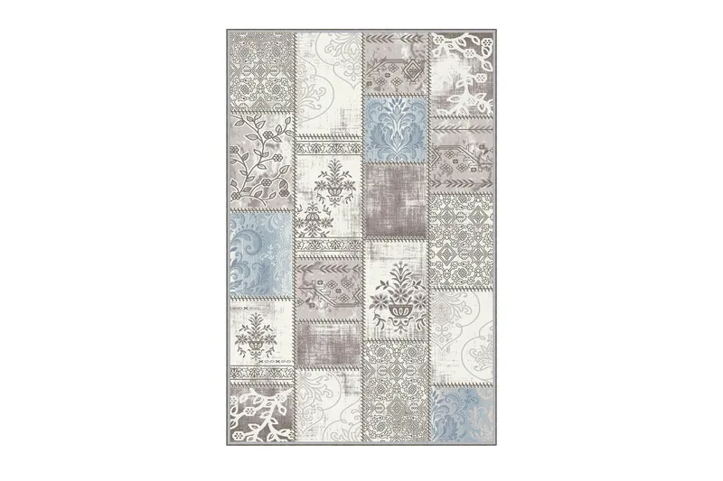 Homefesto Tæppe 100x300 cm, Multifarvet