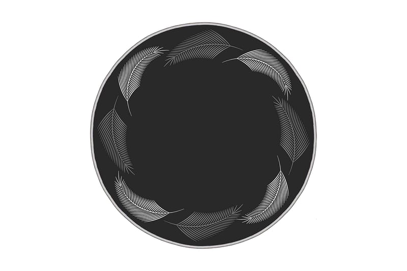 Homefesto Tæppe 110 cm Rund, Multifarvet