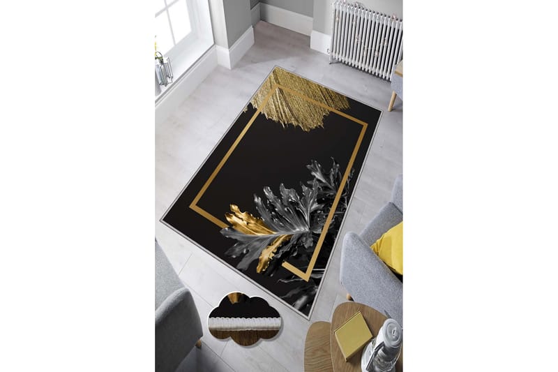 Homefesto Tæppe 120x180 cm - Multifarvet - Tekstiler - Tæpper - Moderne tæppe - Mønstrede tæpper