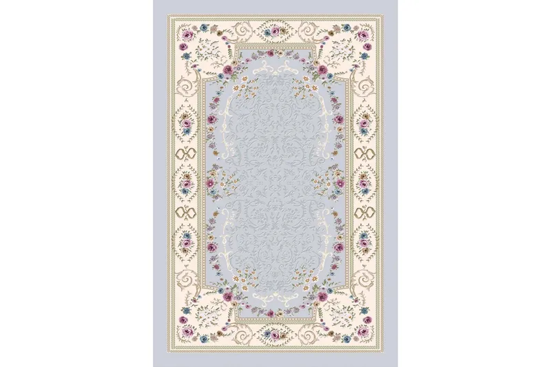 Homefesto Tæppe 120x180 cm - Multifarvet - Tekstiler - Tæpper - Moderne tæppe - Mønstrede tæpper