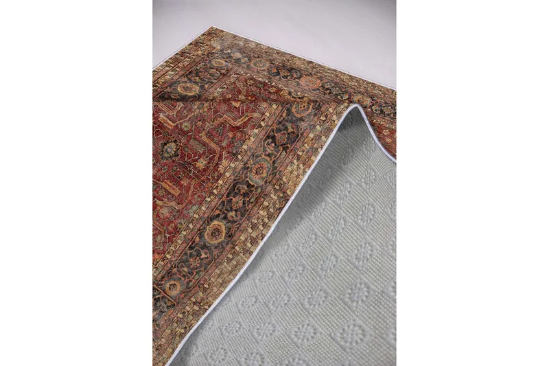 Homefesto Tæppe 140x220 cm - Multifarvet - Tekstiler - Tæpper - Moderne tæppe - Mønstrede tæpper