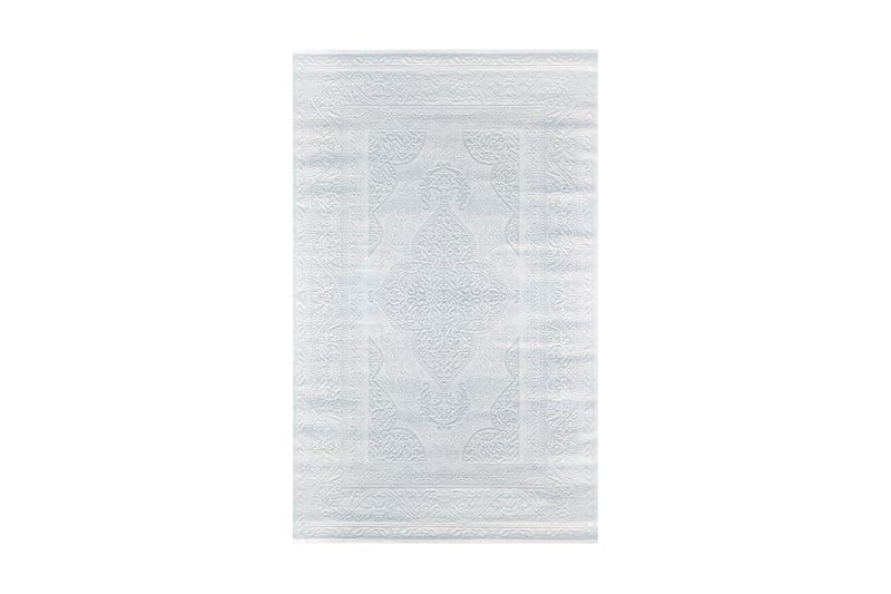 Irubhi Tæppe 80x150 cm - Hvid - Tekstiler - Tæpper - Moderne tæppe - Mønstrede tæpper