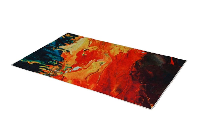 Jupilles Tæppe 100x200 cm - Flerfarvet - Tekstiler - Tæpper - Moderne tæppe - Mønstrede tæpper