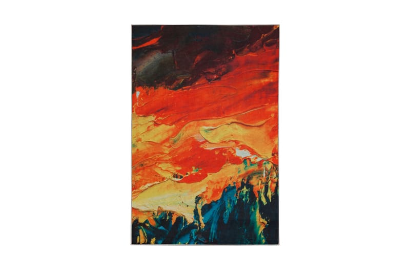 Jupilles Tæppe 100x200 cm - Flerfarvet - Tekstiler - Tæpper - Moderne tæppe - Mønstrede tæpper