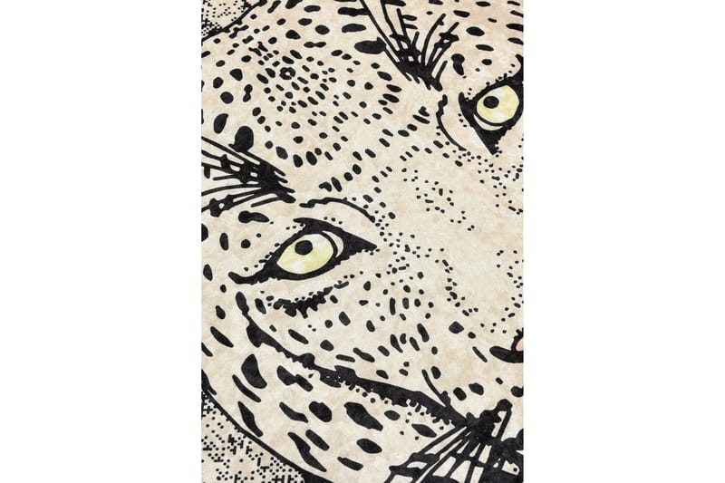 Kambuku Tæppe Rund 100 cm - Tiger/Velour - Tekstiler - Tæpper - Moderne tæppe - Mønstrede tæpper