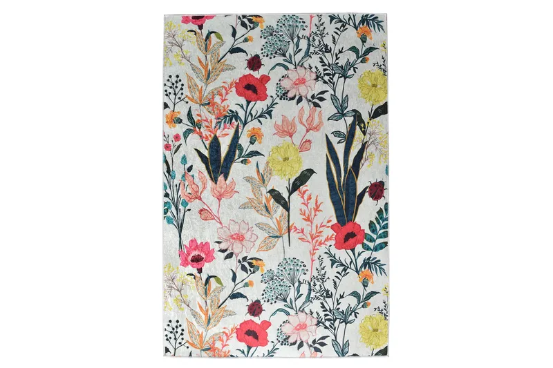 Kayenta Tæppe 100x200 cm, Flerfarvet/Velour