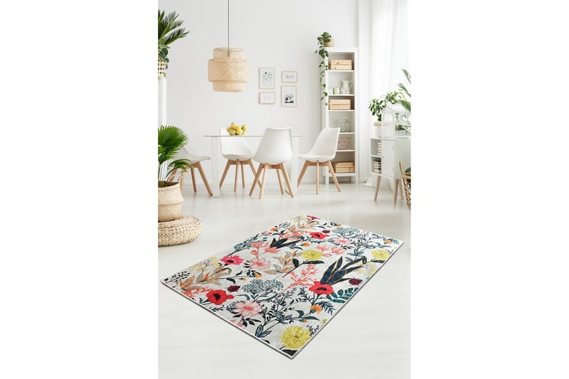 Kayenta Tæppe 120x180 cm - Flerfarvet/Velour - Tekstiler - Tæpper - Moderne tæppe - Mønstrede tæpper