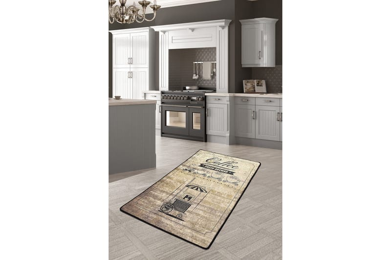 Kouhii Tæppe 120x180 cm, Flerfarvet/Velour