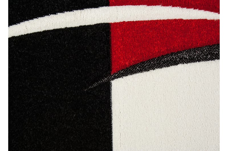London Frisé Tæppe 240x340 - Rød - Wiltontæpper - Små tæpper - Mønstrede tæpper