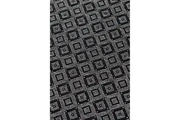 Nevriye Tæppe Rund 140 cm - Flerfarvet/Velour - Tekstiler - Tæpper - Orientalske tæpper - Patchwork tæppe