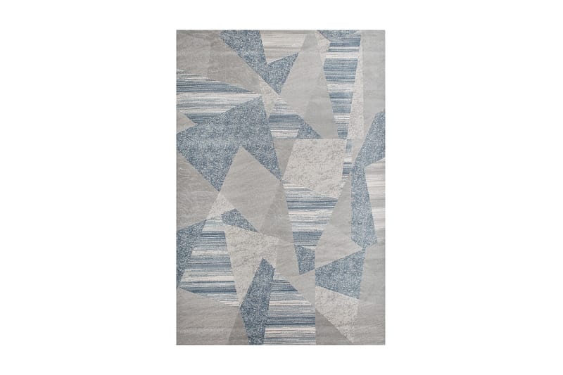 Pierre Cardin Tæppe diamond 160x230 - Grå / blå - Wiltontæpper - Mønstrede tæpper