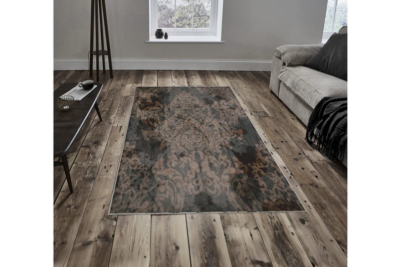 Salehe Tæppe 100x150 cm - Flerfarvet - Tekstiler - Tæpper - Moderne tæppe - Mønstrede tæpper