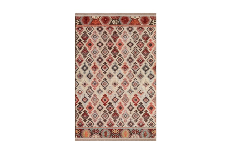 Samarthe Tæppe 120x180 cm - Flerfarvet - Tekstiler - Tæpper - Moderne tæppe - Mønstrede tæpper