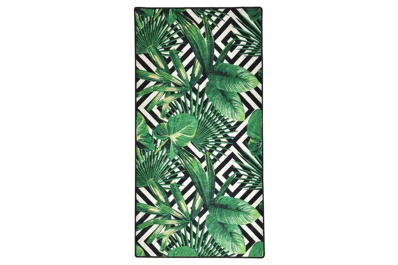 Serhat Tæppe 120x180 cm, Flerfarvet/Velour