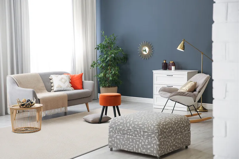 Soft Wilton-tæppe 140x200 cm - Hvid - Tekstiler - Tæpper - Moderne tæppe - Mønstrede tæpper