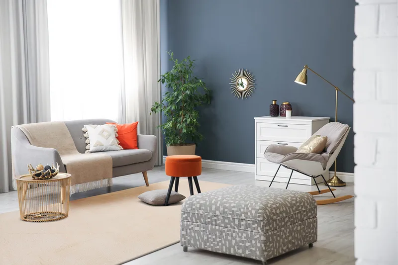 Soft Wilton-tæppe 160x230 cm - Natur - Tekstiler - Tæpper - Moderne tæppe - Mønstrede tæpper