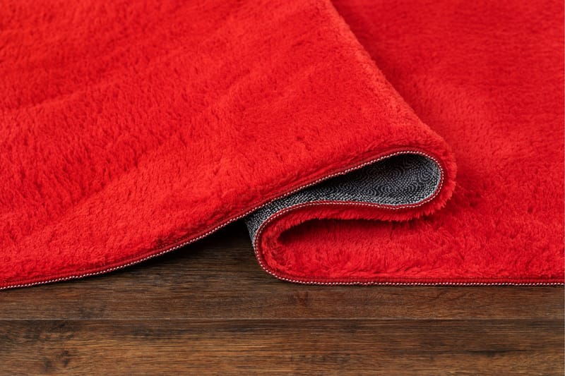 Soft Wilton-tæppe 160x230 cm - Rød - Tekstiler - Tæpper - Moderne tæppe - Mønstrede tæpper