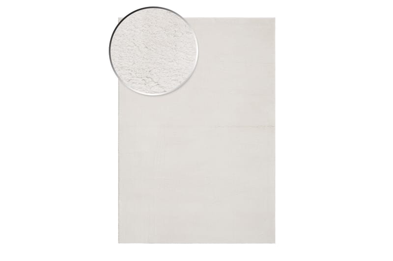 Soft Wilton-tæppe 240x340 cm - Hvid - Tekstiler - Tæpper - Moderne tæppe - Mønstrede tæpper