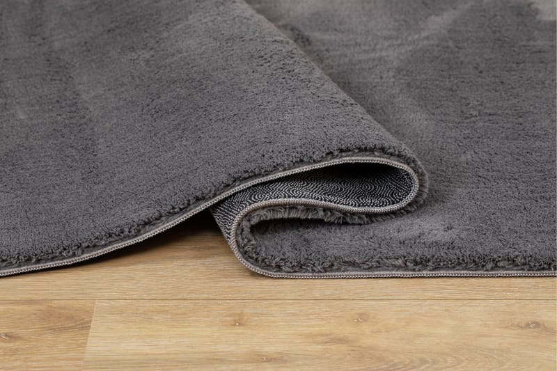 Soft Wilton-tæppe 60x110 cm - Grafitgrå - Tekstiler - Tæpper - Moderne tæppe - Mønstrede tæpper