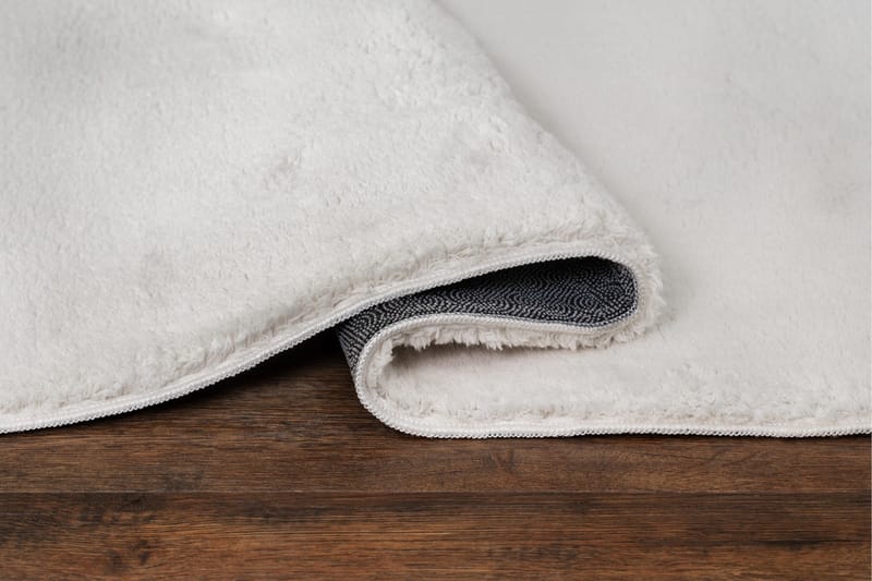 Soft Wilton-tæppe 80x150 cm - Hvid - Tekstiler - Tæpper - Moderne tæppe - Mønstrede tæpper