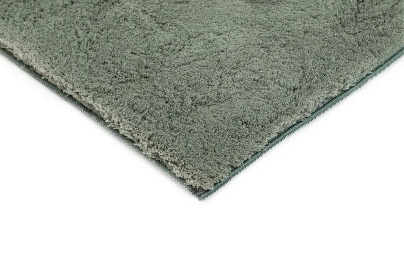 Soft Wilton-tæppe 80x230 cm - Grøn - Tekstiler - Tæpper - Moderne tæppe - Mønstrede tæpper