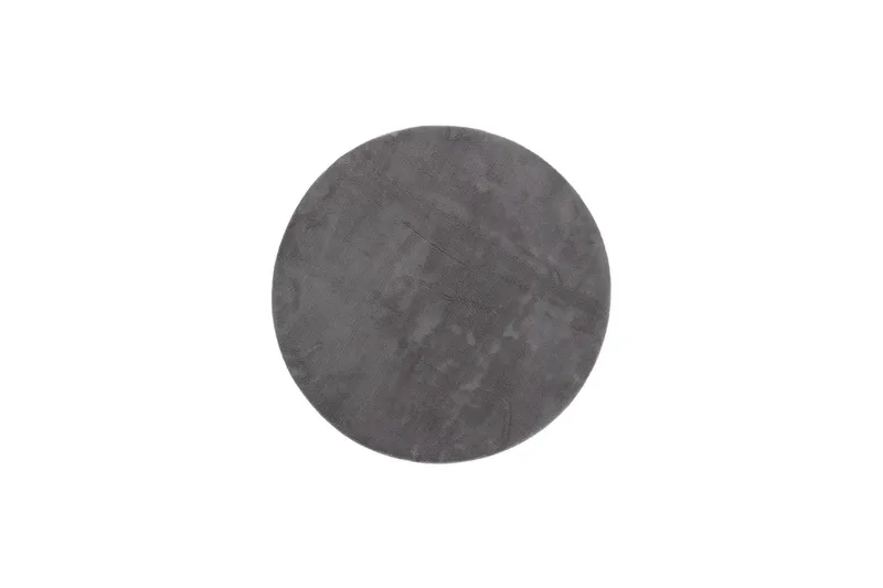 Soft Wilton-tæppe Rundt 160 cm - Grafitgrå - Tekstiler - Tæpper - Moderne tæppe - Mønstrede tæpper