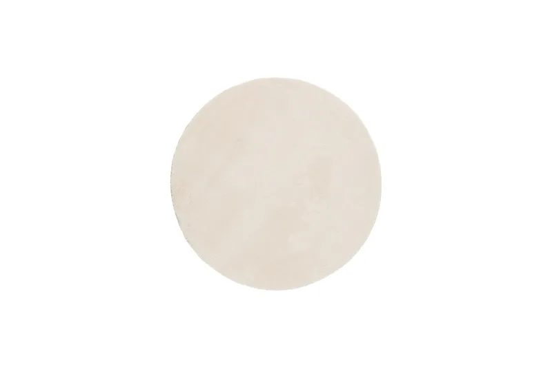 Soft Wilton-tæppe Rundt 200 cm - Natur - Tekstiler - Tæpper - Moderne tæppe - Mønstrede tæpper