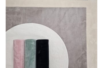 Softina Wilton-tæppe 200x290 cm - Hvid - Tekstiler - Tæpper - Moderne tæppe - Mønstrede tæpper