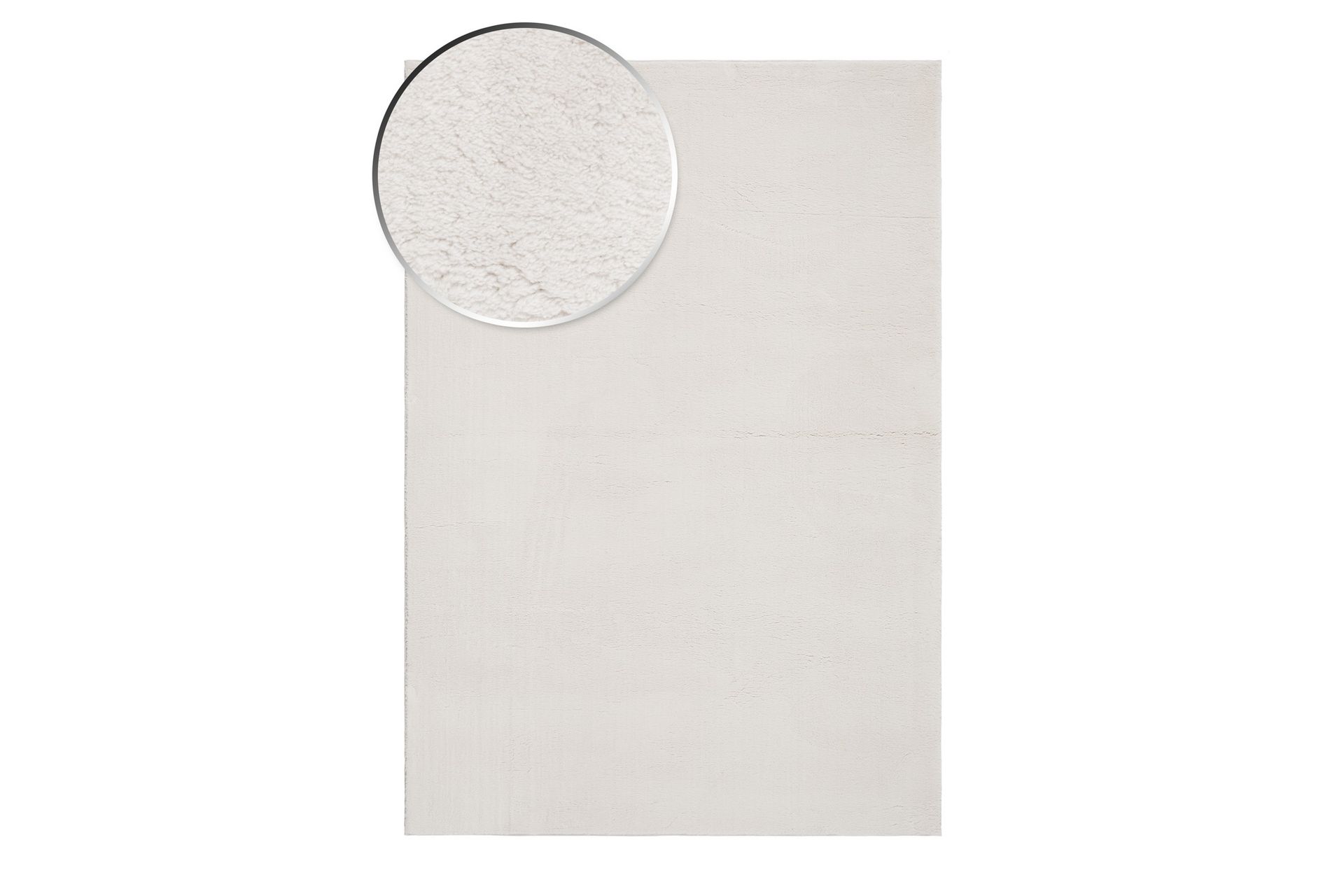 Softina Wilton-tæppe 200x290 cm - Hvid - Tekstiler - Tæpper - Moderne tæppe - Mønstrede tæpper